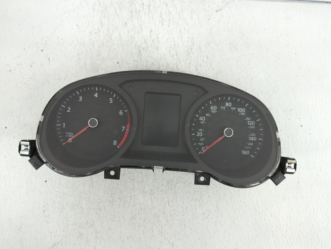 2015-2017 Volkswagen Jetta Instrument Cluster Speedometer Gauges P/N:5C6920955A 5C6920976D Fits 2015 2016 2017 OEM Used Auto Parts