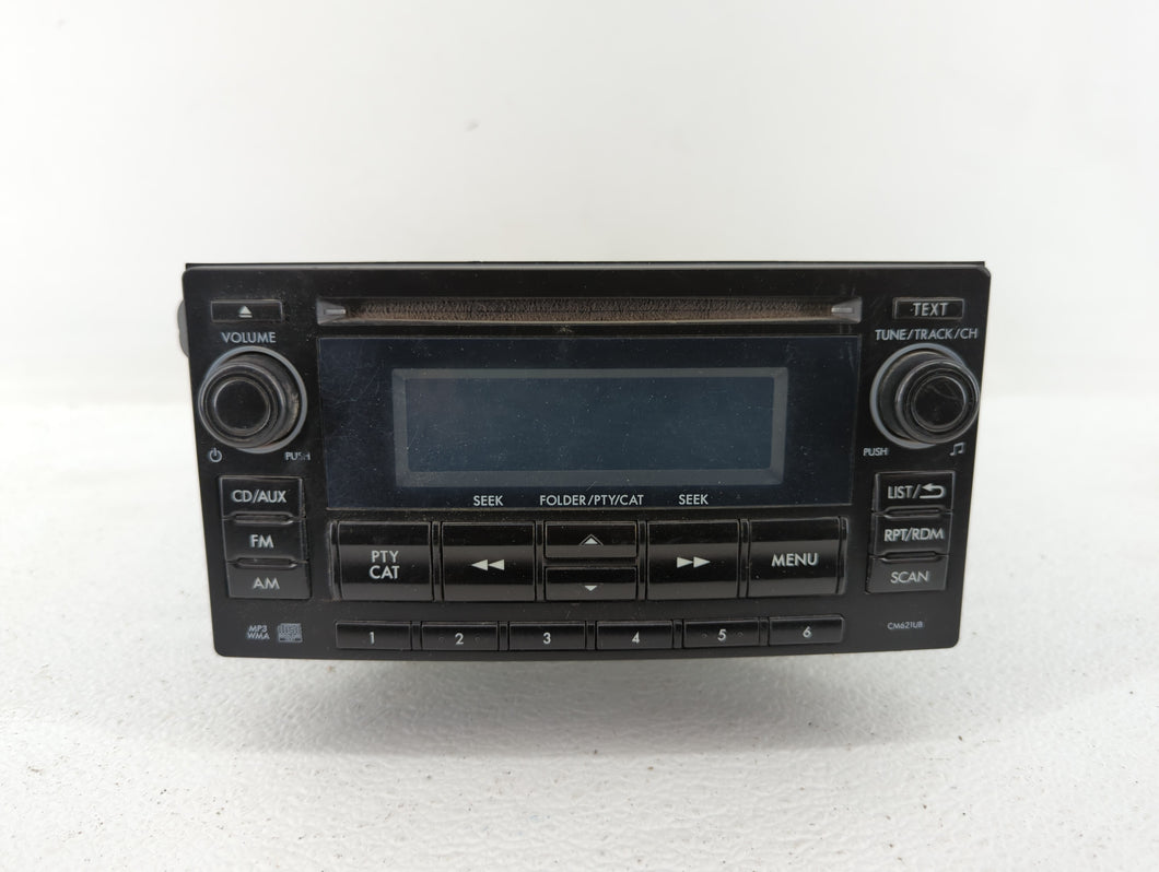 2012-2014 Subaru Impreza Radio AM FM Cd Player Receiver Replacement P/N:86201FJ600 86201FJ620 Fits 2012 2013 2014 OEM Used Auto Parts