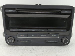 2015-2017 Volkswagen Jetta Radio AM FM Cd Player Receiver Replacement P/N:1K0035164J 1K0 035 164 J Fits 2015 2016 2017 OEM Used Auto Parts