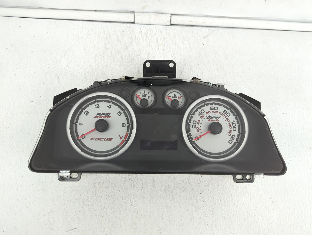 2009 Ford Focus Instrument Cluster Speedometer Gauges P/N:9S4T-10849-BF 8S4T-10890-C Fits OEM Used Auto Parts