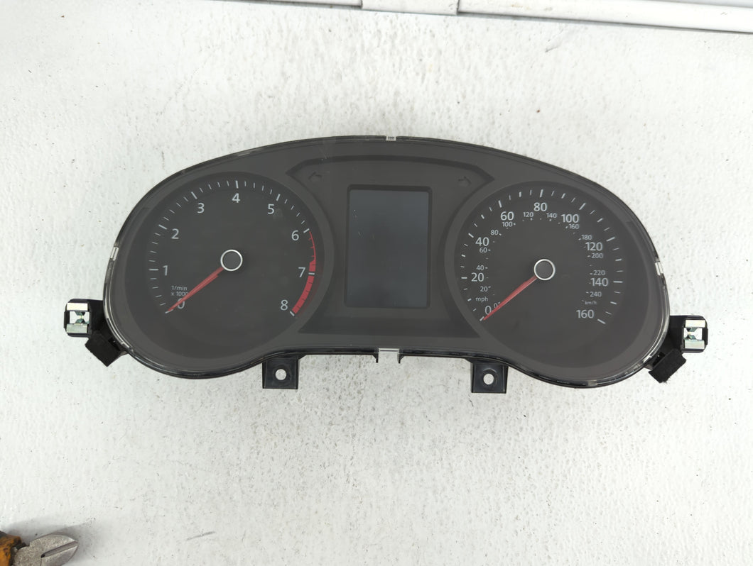 2015-2017 Volkswagen Jetta Instrument Cluster Speedometer Gauges P/N:5C6920976D 5C6920954B Fits 2015 2016 2017 OEM Used Auto Parts