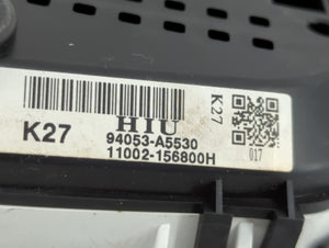 2013-2015 Hyundai Elantra Gt Instrument Cluster Speedometer Gauges P/N:94053-A5530 94053-A5510 Fits 2013 2014 2015 OEM Used Auto Parts