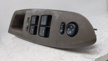 2006-2008 Chevrolet Impala Master Power Window Switch Replacement Driver Side Left P/N:10340140 Fits 2006 2007 2008 OEM Used Auto Parts - Oemusedautoparts1.com