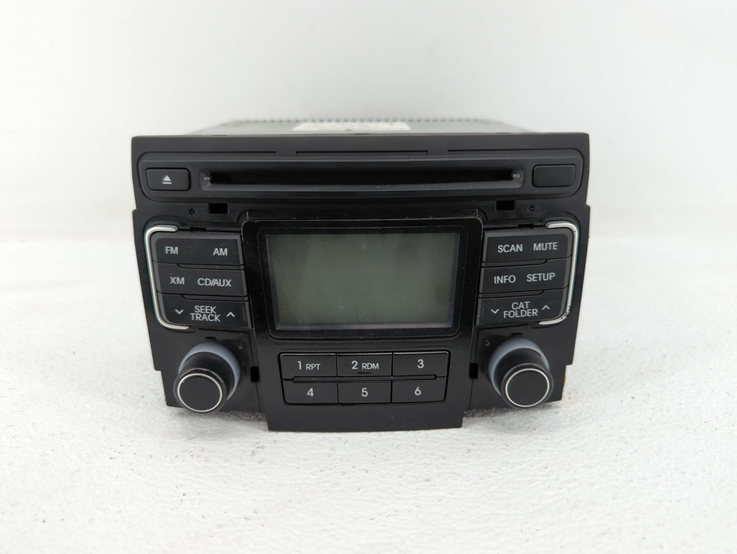 2011 Hyundai Sonata Radio AM FM Cd Player Receiver Replacement P/N:96180-3Q000 961803Q000 Fits OEM Used Auto Parts