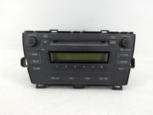 2010-2011 Toyota Prius Radio AM FM Cd Player Receiver Replacement P/N:84567687 86120-47290 Fits 2010 2011 OEM Used Auto Parts