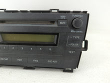 2010-2011 Toyota Prius Radio AM FM Cd Player Receiver Replacement P/N:84567687 86120-47290 Fits 2010 2011 OEM Used Auto Parts