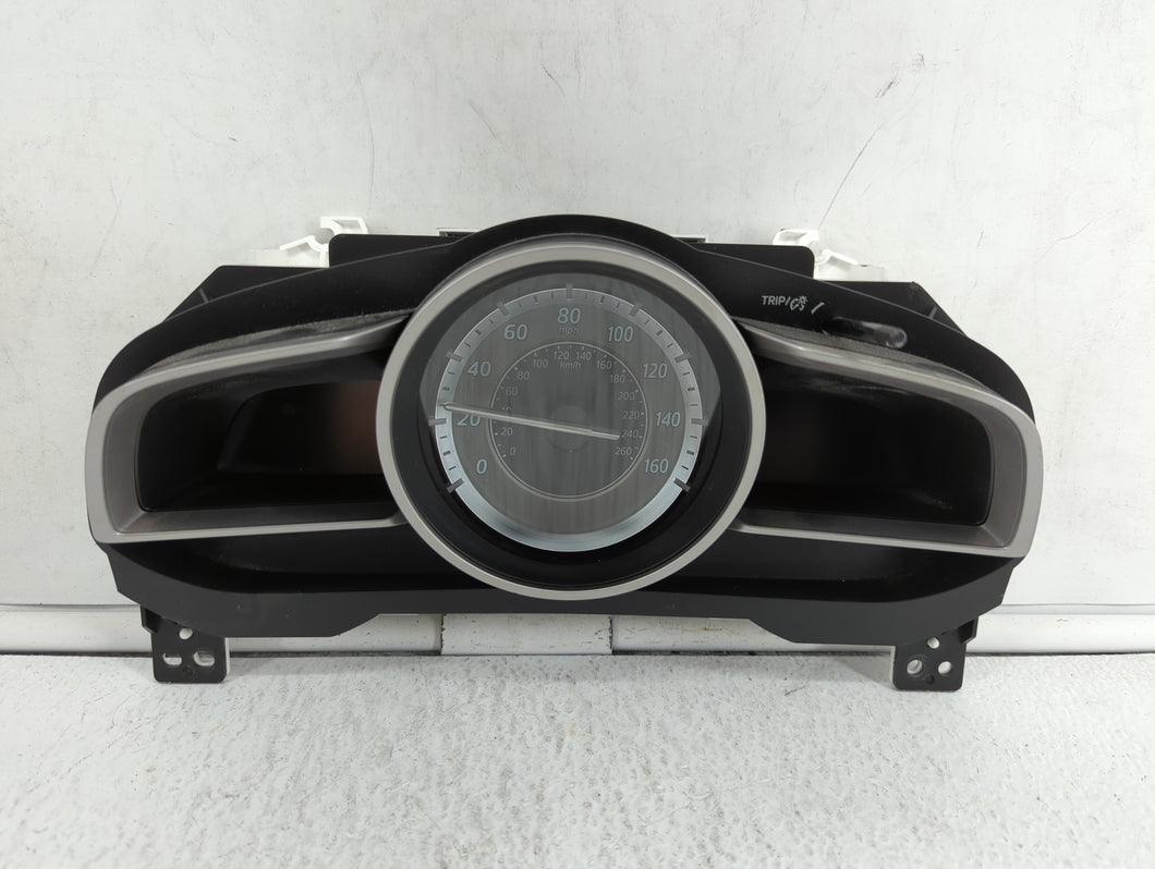 2014 Mazda 3 Instrument Cluster Speedometer Gauges P/N:BJS7 55 430 HABHN1F Fits OEM Used Auto Parts