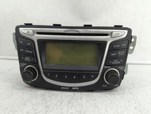 2012-2014 Hyundai Accent Radio AM FM Cd Player Receiver Replacement P/N:96170-1R1004X 96170-1R1004X Fits 2012 2013 2014 OEM Used Auto Parts