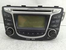 2012-2014 Hyundai Accent Radio AM FM Cd Player Receiver Replacement P/N:96170-1R1004X 96170-1R1004X Fits 2012 2013 2014 OEM Used Auto Parts