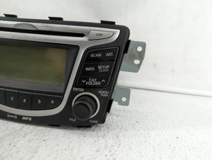 2012-2014 Hyundai Accent Radio AM FM Cd Player Receiver Replacement P/N:96170-1R1004X 96170-1R1004X Fits 2012 2013 2014 OEM Used Auto Parts