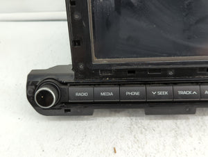 2017-2018 Hyundai Elantra Radio AM FM Cd Player Receiver Replacement P/N:96160F2101 96160-F2101 Fits 2017 2018 OEM Used Auto Parts