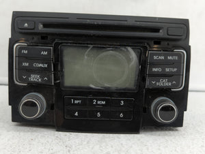 2011 Hyundai Sonata Radio AM FM Cd Player Receiver Replacement P/N:96180-3Q000 961803Q000 Fits OEM Used Auto Parts