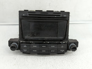 2016-2017 Hyundai Tucson Radio AM FM Cd Player Receiver Replacement P/N:96180-D31004X 96180D31004X Fits 2016 2017 OEM Used Auto Parts