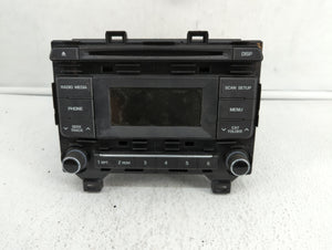 2016-2017 Hyundai Sonata Radio AM FM Cd Player Receiver Replacement P/N:96160-C20004X 96170-C20504X Fits 2016 2017 OEM Used Auto Parts