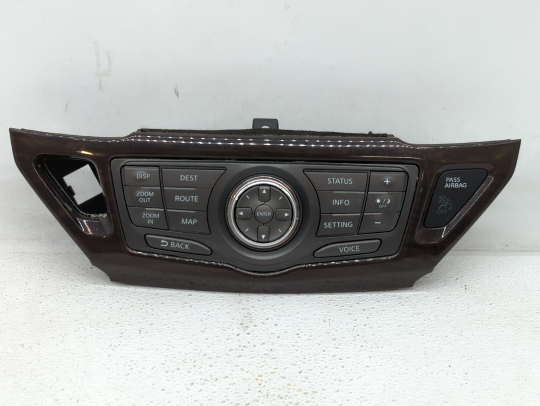 2013 Nissan Pathfinder Climate Control Module Temperature AC/Heater Replacement P/N:3KA5A-210251 Fits OEM Used Auto Parts