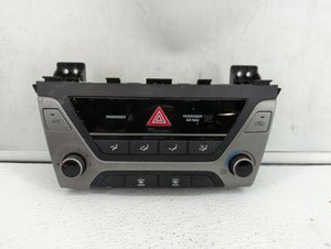 2017 Hyundai Elantra Climate Control Module Temperature AC/Heater Replacement P/N:97250-F2XXX 97250-F20614X Fits OEM Used Auto Parts