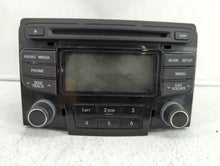 2013-2014 Hyundai Sonata Radio AM FM Cd Player Receiver Replacement P/N:96180-3Q600 96180-3Q700 Fits 2013 2014 OEM Used Auto Parts