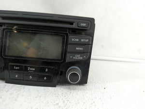 2013-2014 Hyundai Sonata Radio AM FM Cd Player Receiver Replacement P/N:96180-3Q600 96180-3Q700 Fits 2013 2014 OEM Used Auto Parts