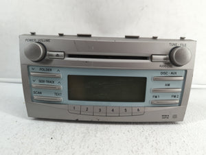 2007-2009 Toyota Camry Radio AM FM Cd Player Receiver Replacement P/N:86120-06182 86120-33890 Fits 2007 2008 2009 OEM Used Auto Parts