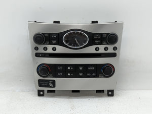 2015 Infiniti Q50 Radio Control Panel