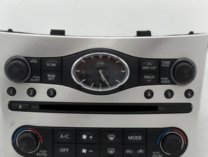 2015 Infiniti Q50 Radio Control Panel