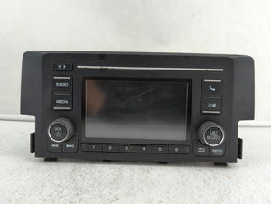 2018 Honda Civic Radio AM FM Cd Player Receiver Replacement P/N:39100-TBA-A22 39100-TBA-A21 Fits OEM Used Auto Parts