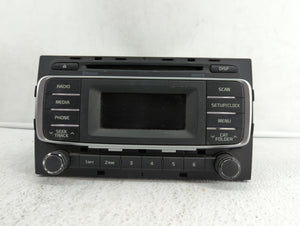 2016-2017 Kia Rio Radio AM FM Cd Player Receiver Replacement P/N:961701W960CA 96170-1W960CA Fits 2016 2017 OEM Used Auto Parts