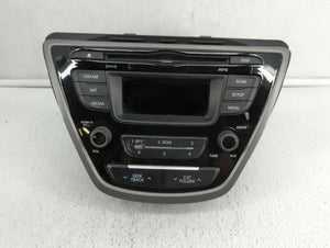 2014-2016 Hyundai Elantra Radio AM FM Cd Player Receiver Replacement P/N:96170-3X156GU Fits 2014 2015 2016 OEM Used Auto Parts