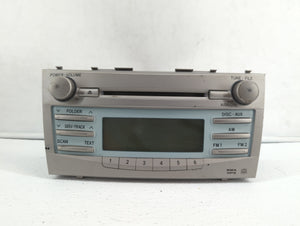 2007-2009 Toyota Camry Radio AM FM Cd Player Receiver Replacement P/N:86120-06182 86120-33890 Fits 2007 2008 2009 OEM Used Auto Parts