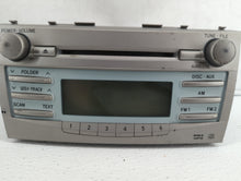 2007-2009 Toyota Camry Radio AM FM Cd Player Receiver Replacement P/N:86120-06182 86120-33890 Fits 2007 2008 2009 OEM Used Auto Parts