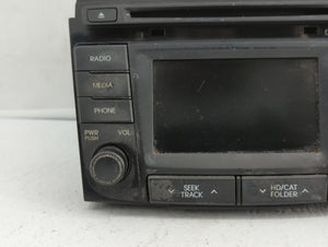 2012-2014 Hyundai Sonata Radio AM FM Cd Player Receiver Replacement P/N:96180-3Q700 96190-3Q600 Fits 2012 2013 2014 OEM Used Auto Parts