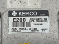 2014 Kia Soul PCM Engine Computer ECU ECM PCU OEM P/N:39131-2EHA0 39133-2EHA1 Fits OEM Used Auto Parts - Oemusedautoparts1.com