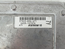 2015 Acura Ilx PCM Engine Computer ECU ECM PCU OEM P/N:37820-R9A-A71 Fits OEM Used Auto Parts
