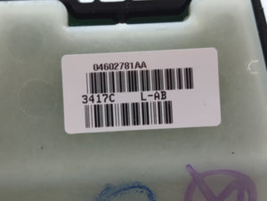 2006-2010 Chrysler 300 Master Power Window Switch Replacement Driver Side Left P/N:04602780AA 046027435AA Fits OEM Used Auto Parts