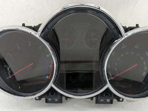 2012 Chevrolet Cruze Instrument Cluster Speedometer Gauges P/N:95216802 95487984 Fits OEM Used Auto Parts