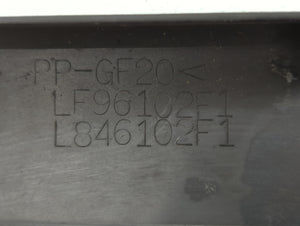 2015 Mazda 5 Engine Cover Black