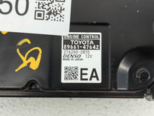 2017-2018 Toyota Prius PCM Engine Computer ECU ECM PCU OEM P/N:89661-47642 Fits 2017 2018 OEM Used Auto Parts