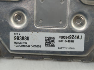 2019 Jeep Cherokee PCM Engine Computer ECU ECM PCU OEM P/N:68354900AG 68447031AF Fits OEM Used Auto Parts