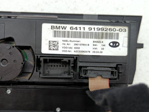 2007-2009 Bmw 335i Climate Control Module Temperature AC/Heater Replacement P/N:6411 9147300-01 6411 9128214 Fits 2007 2008 2009 OEM Used Auto Parts