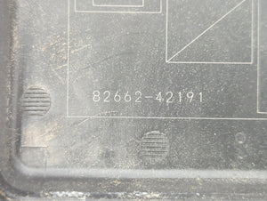 2007-2009 Toyota Rav4 Fusebox Fuse Box Panel Relay Module P/N:82662-42191 Fits 2007 2008 2009 OEM Used Auto Parts