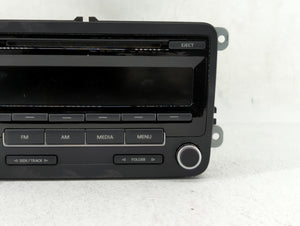 2011-2014 Volkswagen Jetta Radio AM FM Cd Player Receiver Replacement P/N:1K0 035 164 F 1K0035164D Fits OEM Used Auto Parts