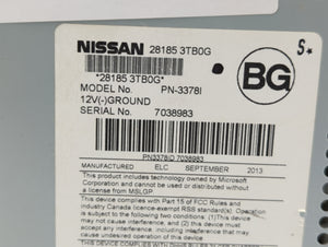 2013-2015 Nissan Altima Radio AM FM Cd Player Receiver Replacement P/N:28185 3TA0G 28185 3TB0G Fits 2013 2014 2015 OEM Used Auto Parts