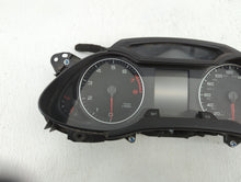 2010-2012 Audi A4 Quattro Instrument Cluster Speedometer Gauges P/N:8K0 920 981 C 8K0 920 980 M Fits 2010 2011 2012 OEM Used Auto Parts