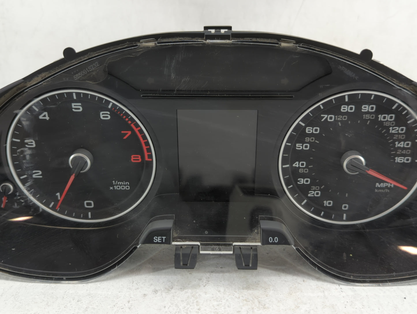 2013-2016 Audi A4 Instrument Cluster Speedometer Gauges P/N:8K0920983F 5K0 920 983 F Fits 2013 2014 2015 2016 OEM Used Auto Parts - Oemusedautoparts1.com