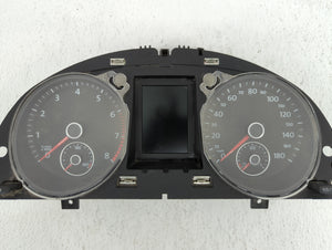 2010-2011 Volkswagen Cc Instrument Cluster Speedometer Gauges P/N:3C8 920 970 M 3C8920970M Fits 2010 2011 OEM Used Auto Parts