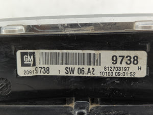 2010 Chevrolet Equinox Instrument Cluster Speedometer Gauges P/N:20919738 20903929 Fits OEM Used Auto Parts