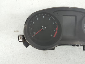 2016-2018 Volkswagen Jetta Instrument Cluster Speedometer Gauges P/N:5C6920955A 5C6920956A Fits 2016 2017 2018 OEM Used Auto Parts