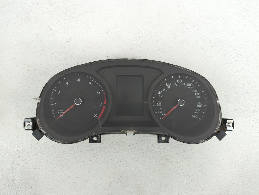 2016-2018 Volkswagen Jetta Instrument Cluster Speedometer Gauges P/N:5C6920955A 5C6920956A Fits 2016 2017 2018 OEM Used Auto Parts