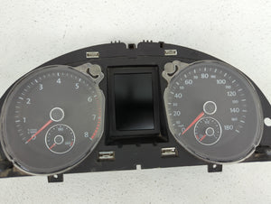 2010-2011 Volkswagen Cc Instrument Cluster Speedometer Gauges P/N:3C8 920 970 M 3C8920970M Fits 2010 2011 OEM Used Auto Parts