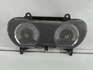 2010-2012 Jaguar Xf Instrument Cluster Speedometer Gauges P/N:6W8F-10894-A 9X23-10849-GF Fits 2010 2011 2012 OEM Used Auto Parts